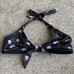 Tie Neck Sporty Bikini Top
